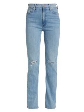 Mother High Rise Skinny Distressed Dreamer Rider Denim Jeans Size 29